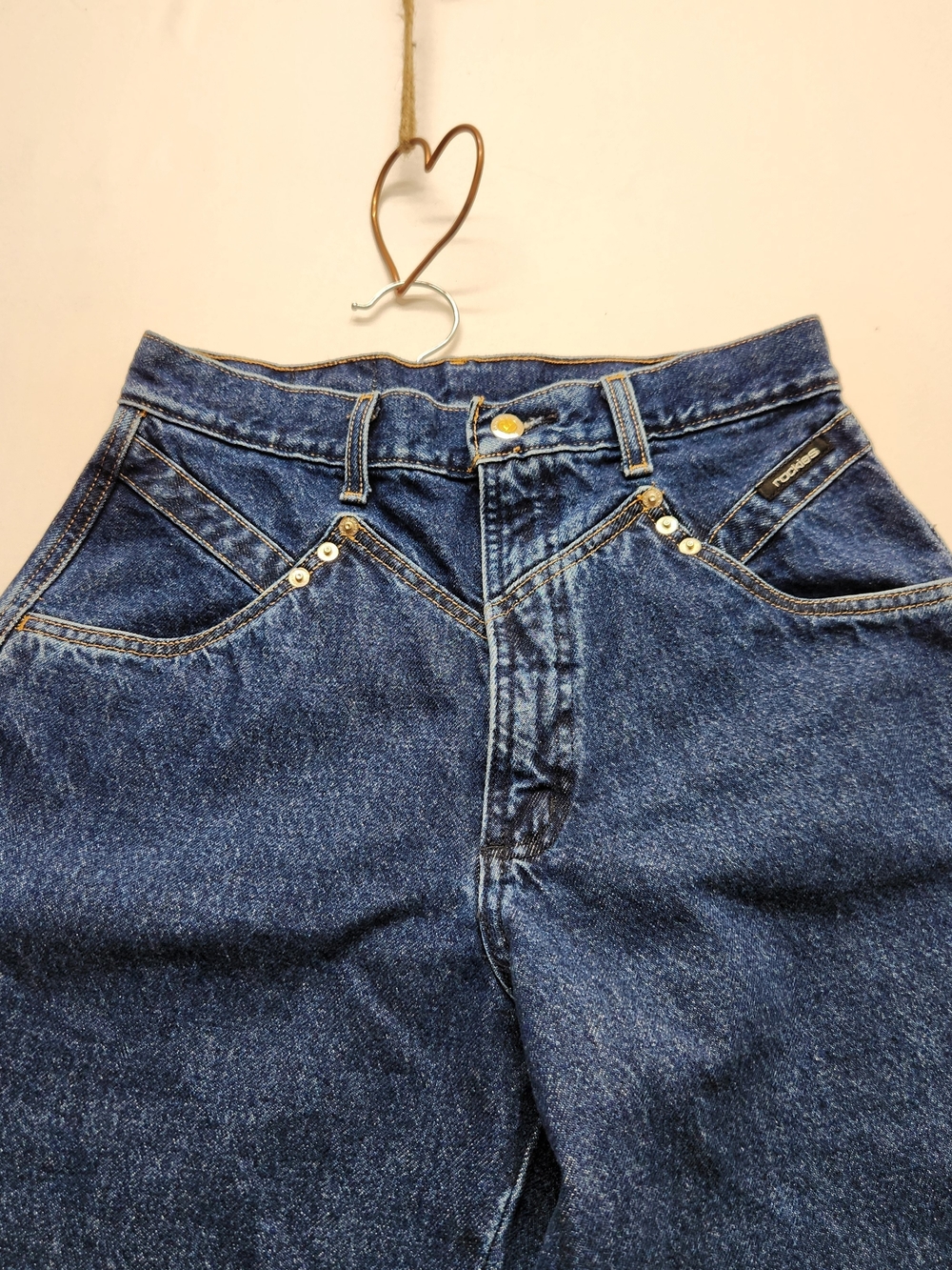⭐️Vintage 80s 90s Rockies Bareback High Waisted Western Jeans XL